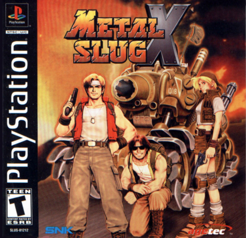 Metal Slug X (USA) Cover